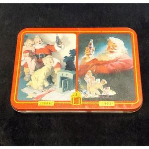 Vintage 1996 Coca-Cola Nostalgia Playing Cards (2 Sealed Decks)